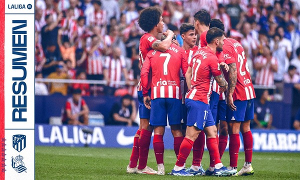 Las mejores jugadas del Atlético de Madrid 2-1 Real Sociedad